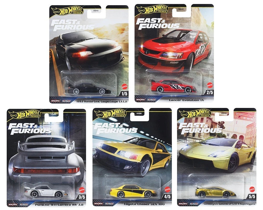Hot Wheels Rápidos y Furiosos Premium 2025 Mix M