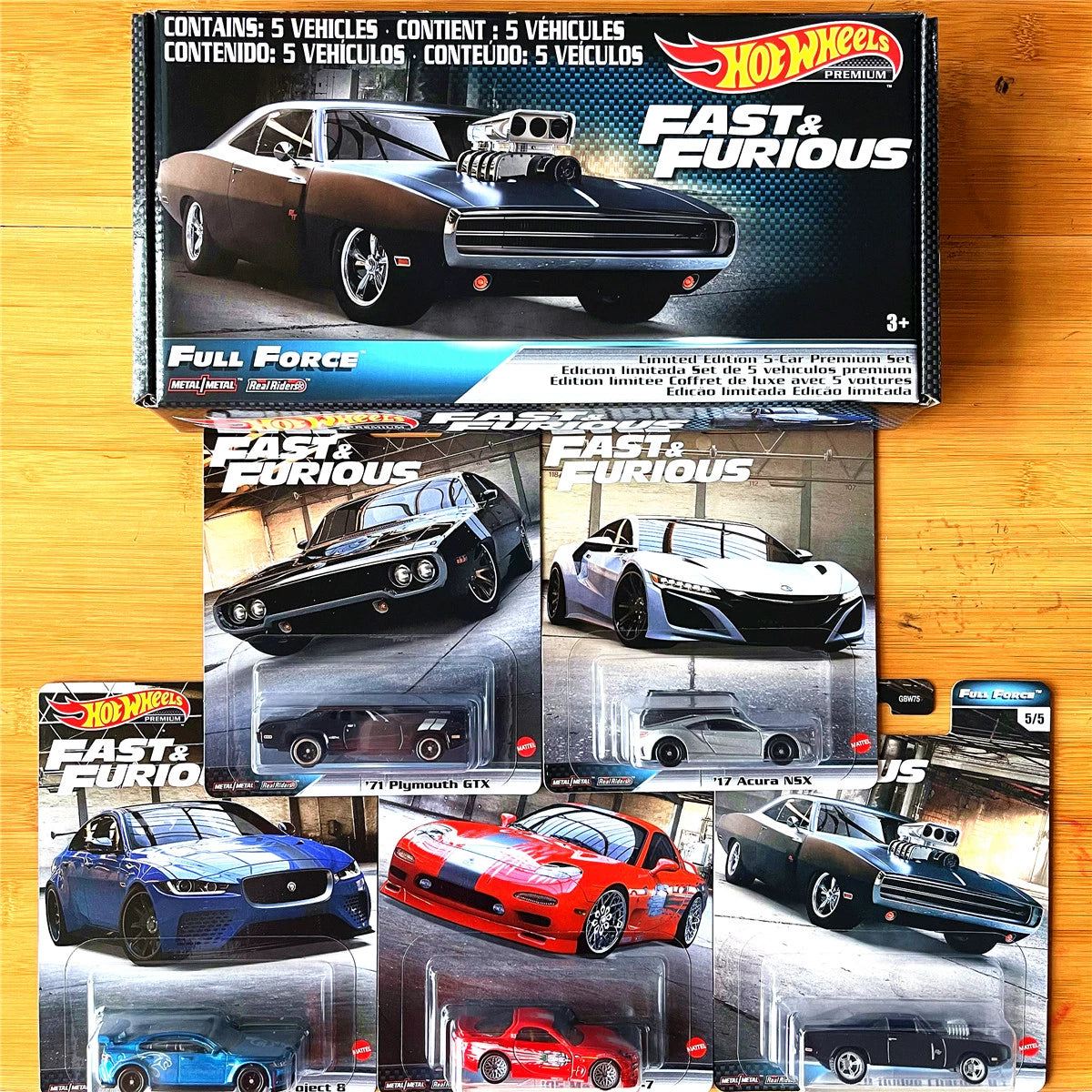 Hot Wheels Rápidos y Furiosos a Toda Velocidad 2020