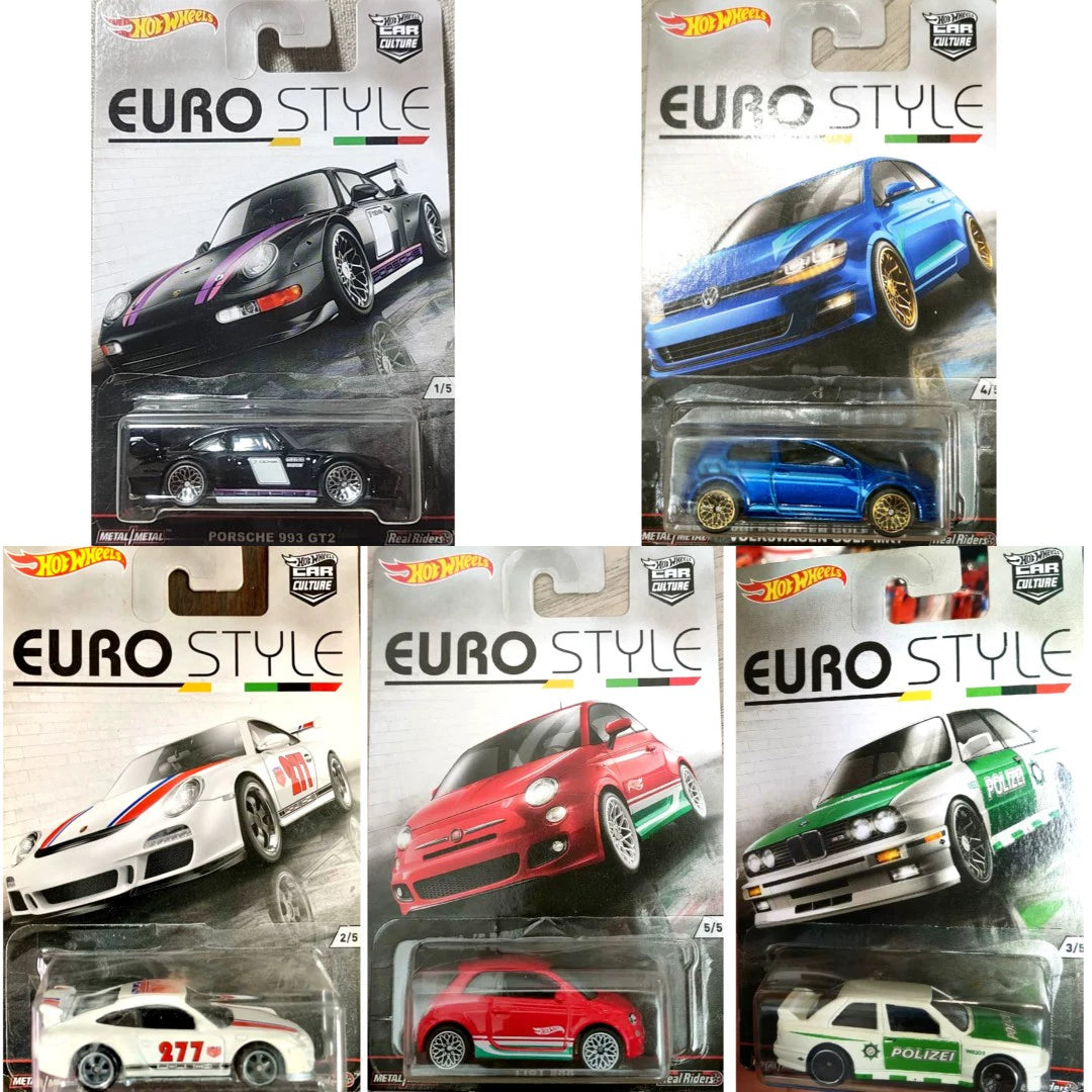 Hot Wheels Serie Estilo Europeo 2016