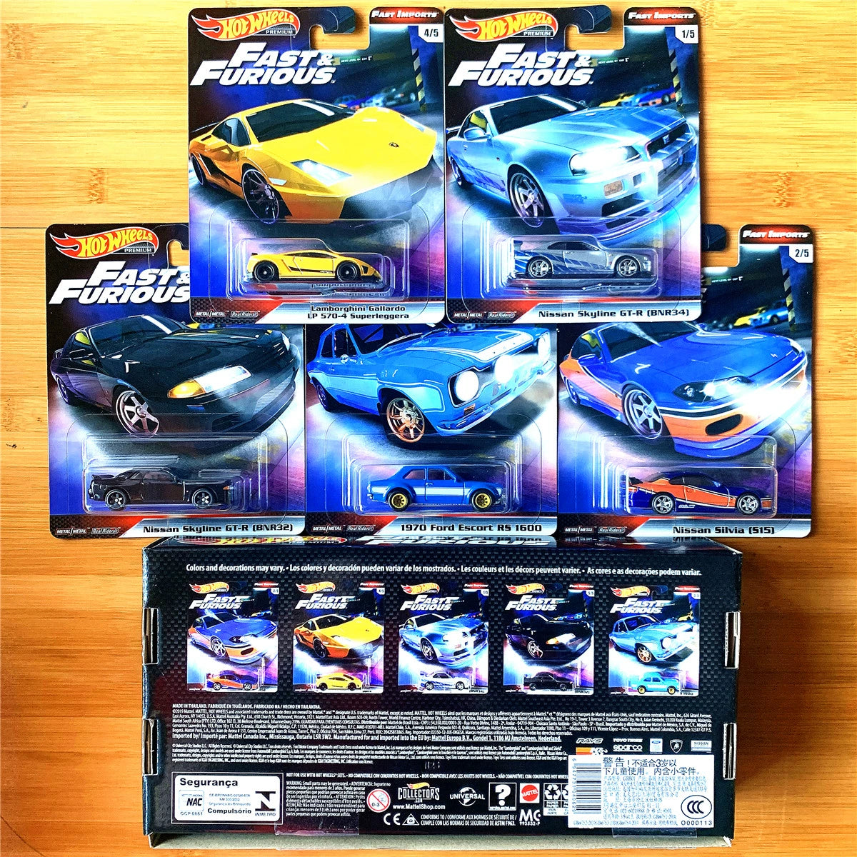 Hot Wheels Rápidos y Furiosos Importaciones Rápidas 2019