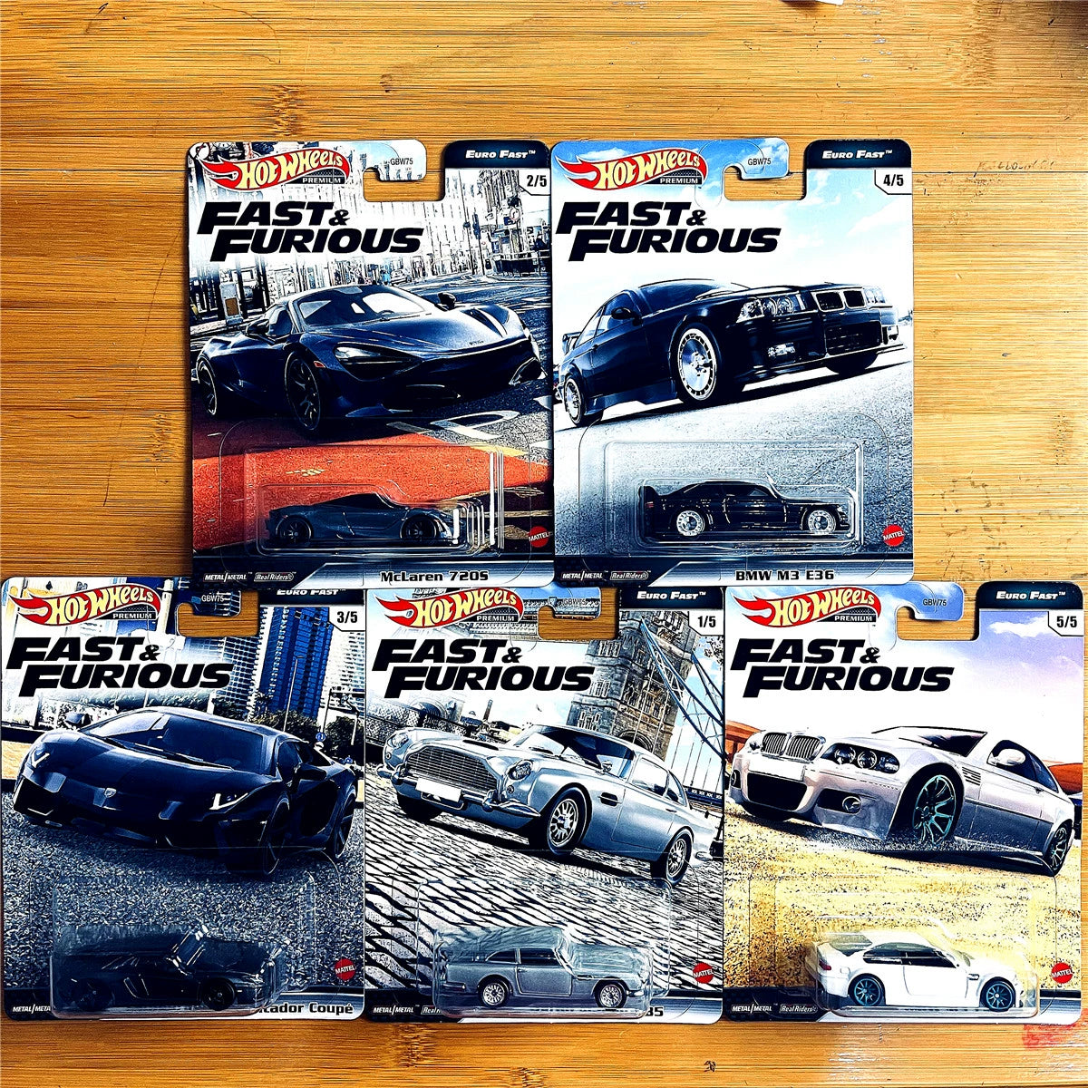 Hot Wheels Rápidos y Furiosos Euro Fast 2020