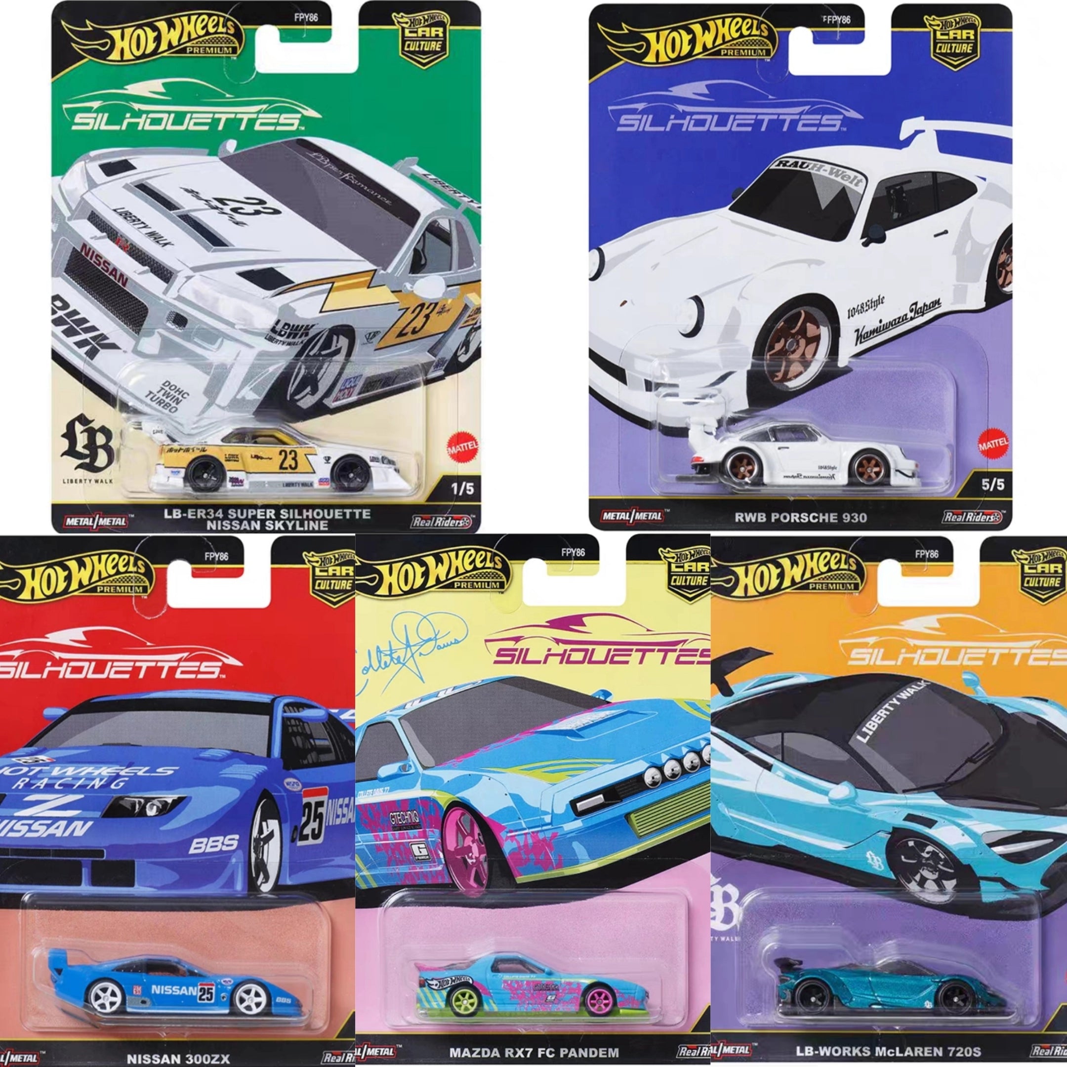 Silueta de Hot Wheels 2025