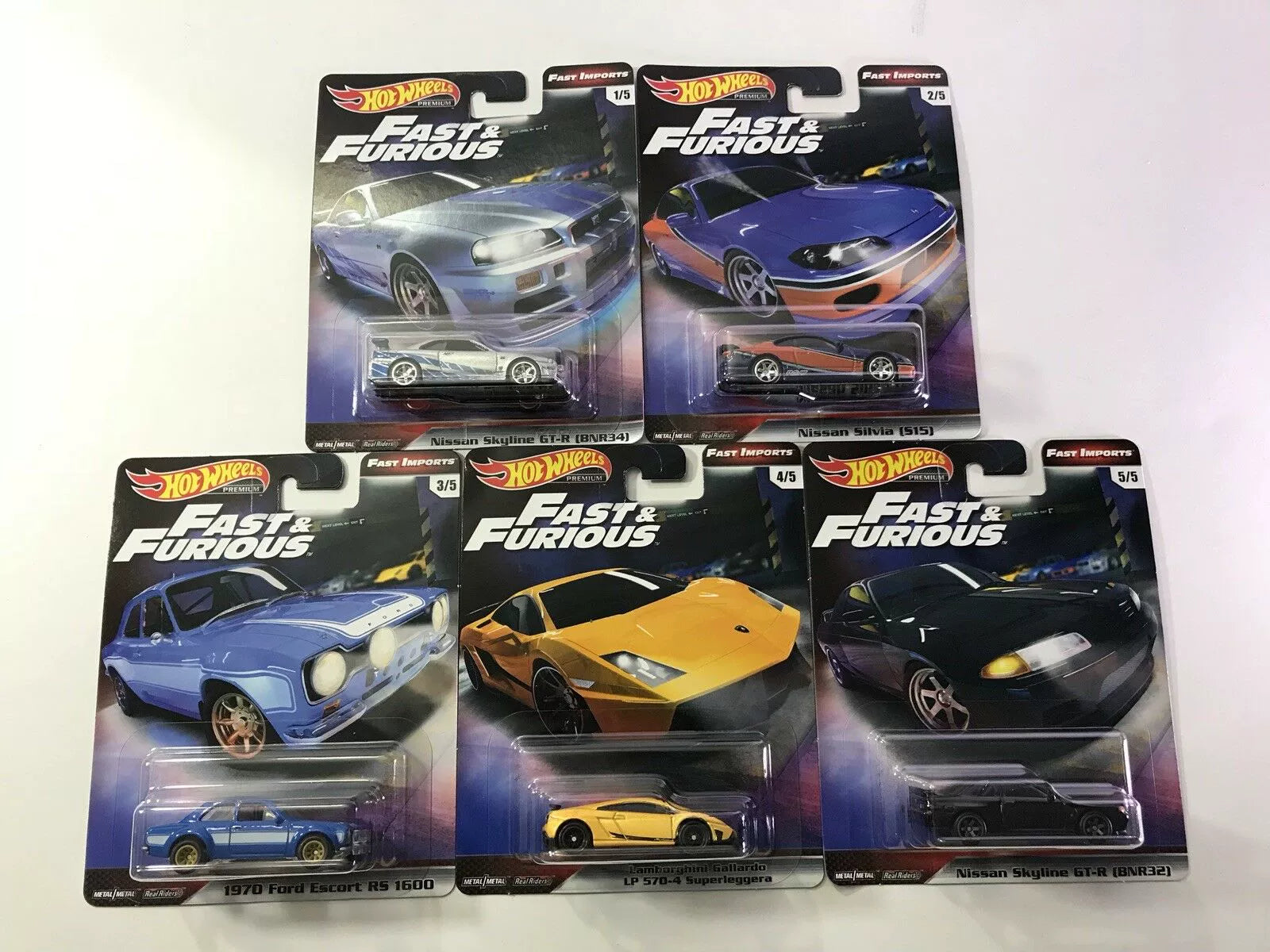 Serie Hot Wheels Fast & Furious Fast Imports