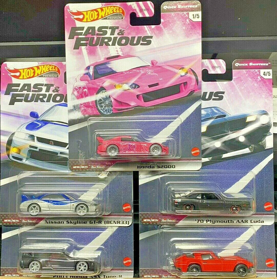 Cambios rápidos de Hot Wheels Rápidos y Furiosos 2020