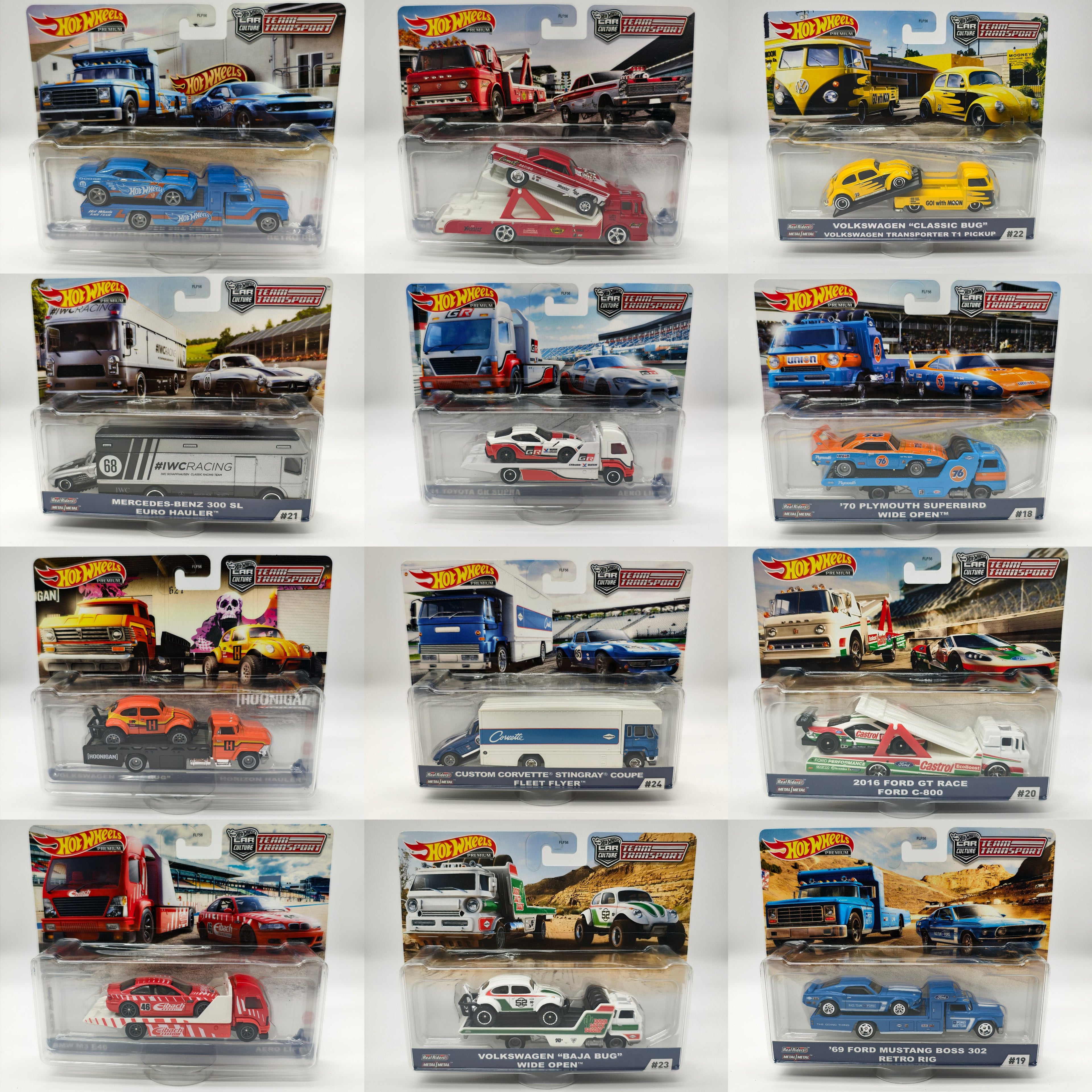 Hot Wheels Team Transport Múltiples Modelos
