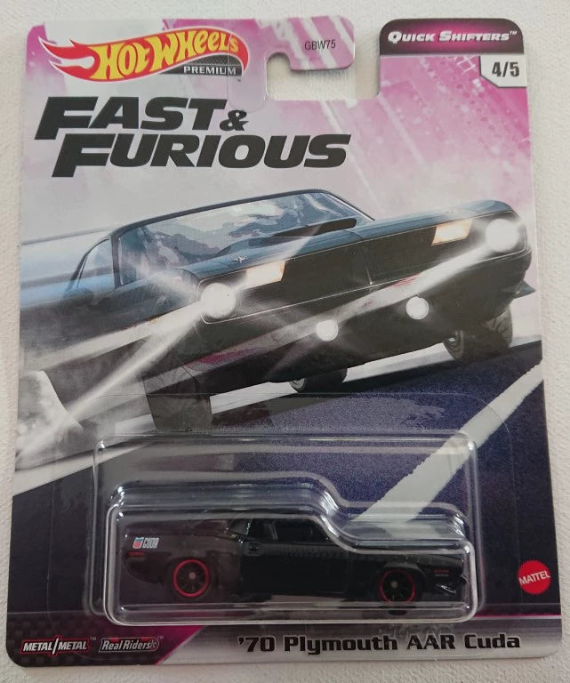 Cambios rápidos de Hot Wheels Rápidos y Furiosos 2020