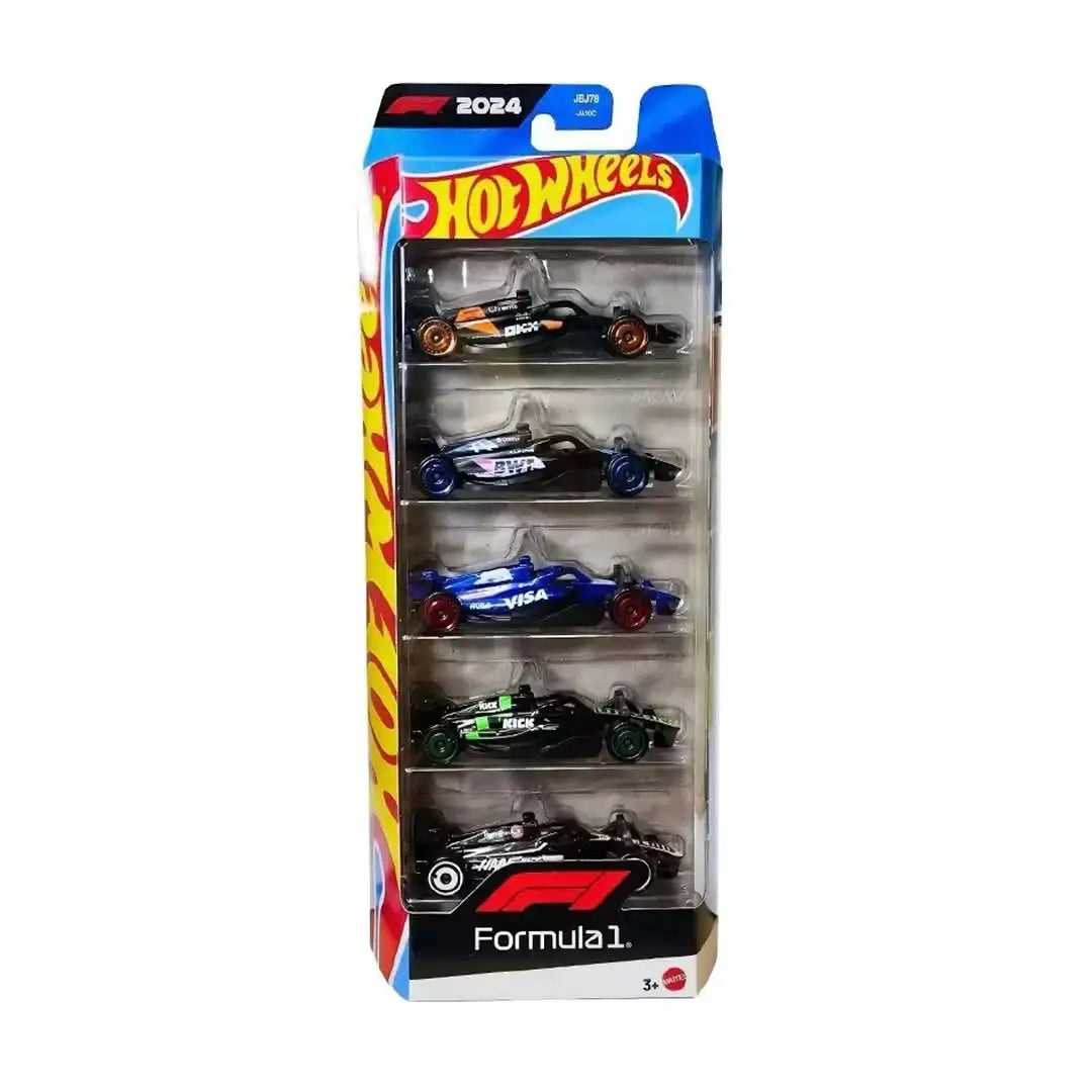 Paquete de 5 Hot Wheels F1