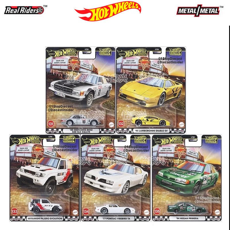 Hot Wheels boulevard 2025 Mix 4