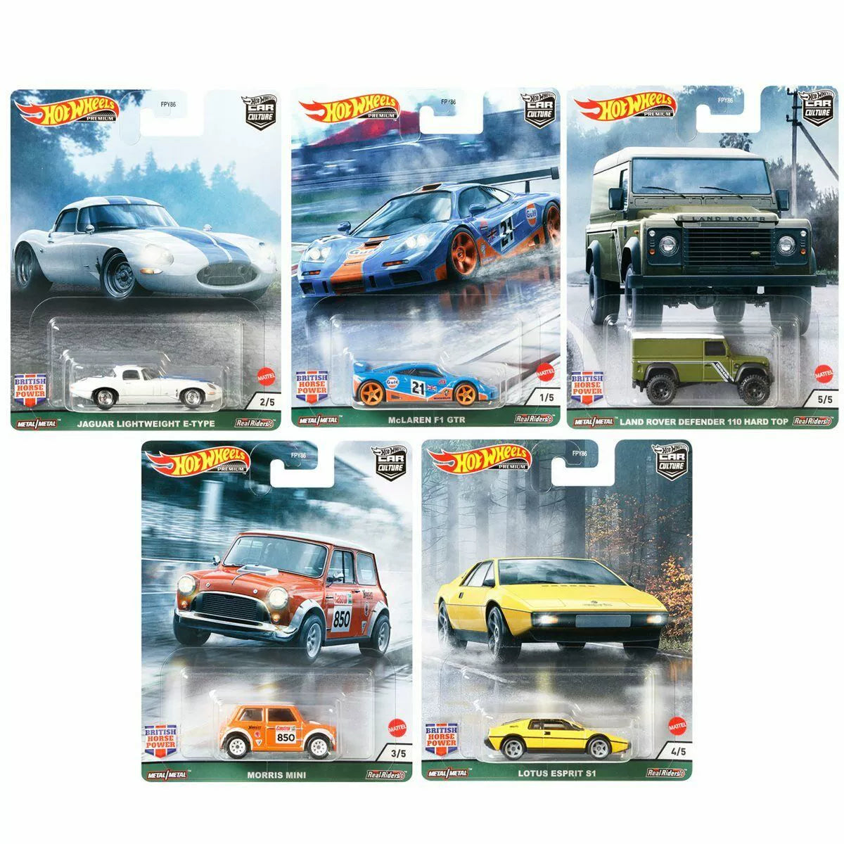 Hot Wheels British Horsepower 2021