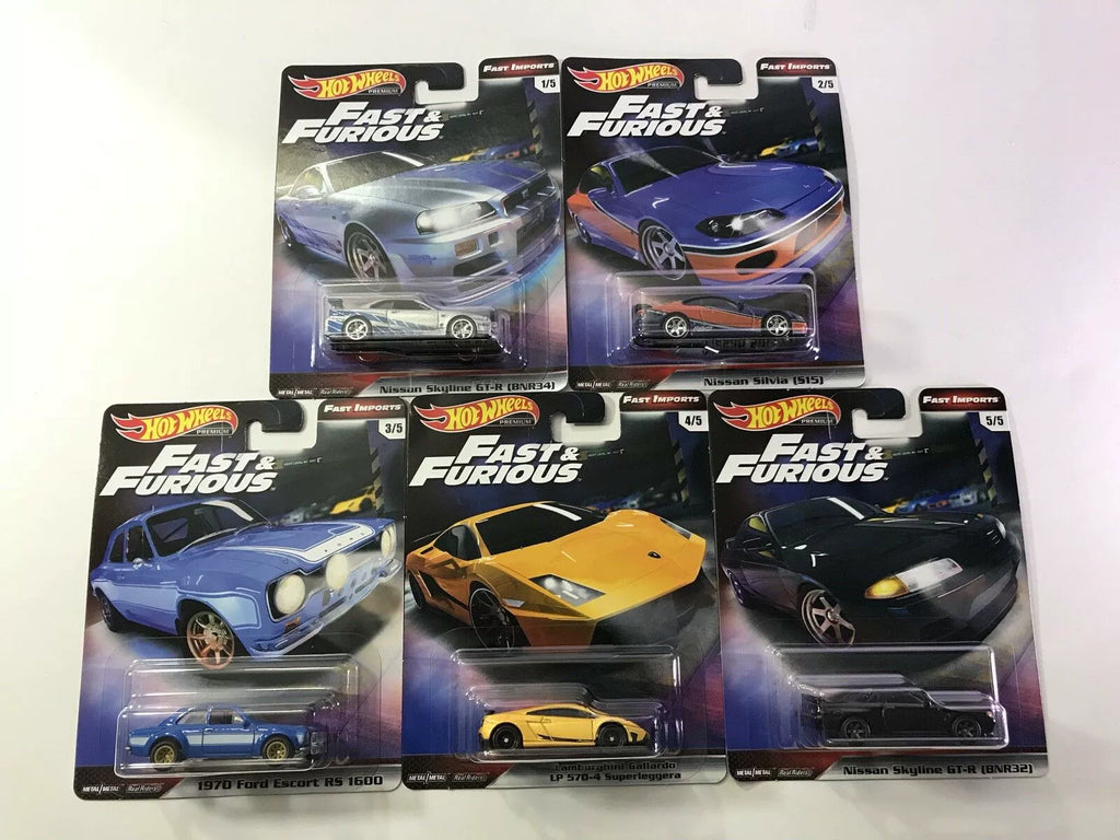 Serie Hot Wheels Fast &amp; Furious Fast Imports