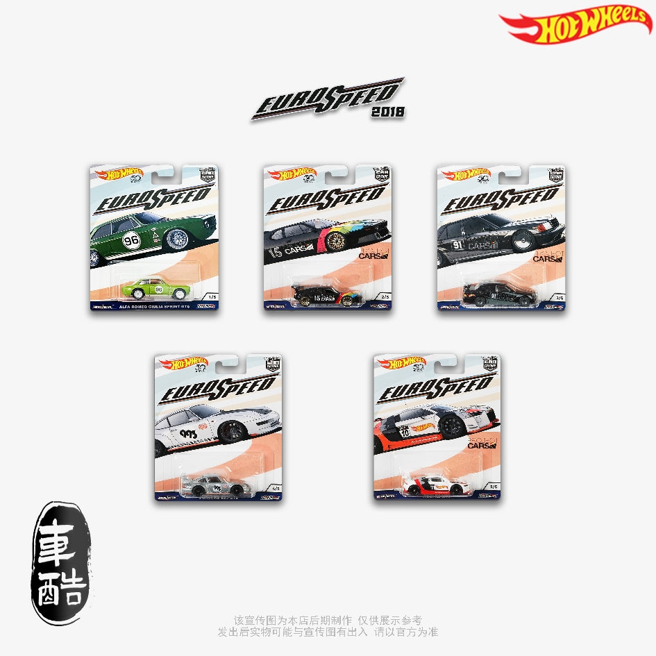 Hot Wheels Euro speed 2018